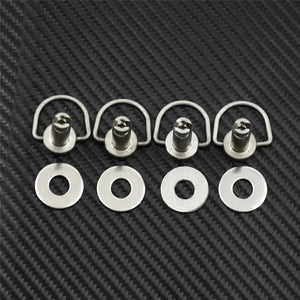 Kit de Fixations Chromées pour Sacoches Rigides Harley (4 pièces) - vue 6