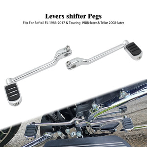 Levier de sélecteur talon-pointe noir pour Harley-Davidson - vue 8