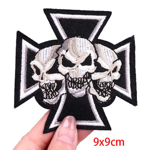 Écusson brodé biker thermocollant - vue 39