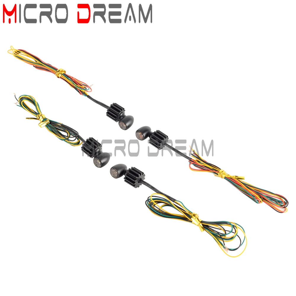 Mini clignotants LED 3 en 1 pour Harley Dyna Sportster - vue 4
