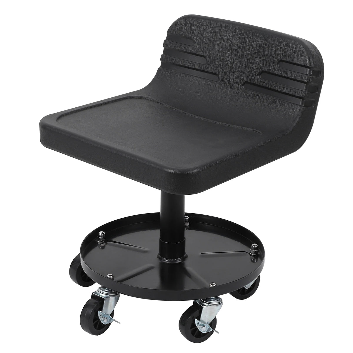 Tabouret d'atelier professionnel réglable avec bac à outils, capacité 136 kg – photo 1/4