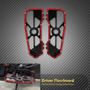 Marchepieds pilote (floorboards) avant - Harley Touring, Softail, Dyna, Road King, Street Glide FLD – photo 11/12