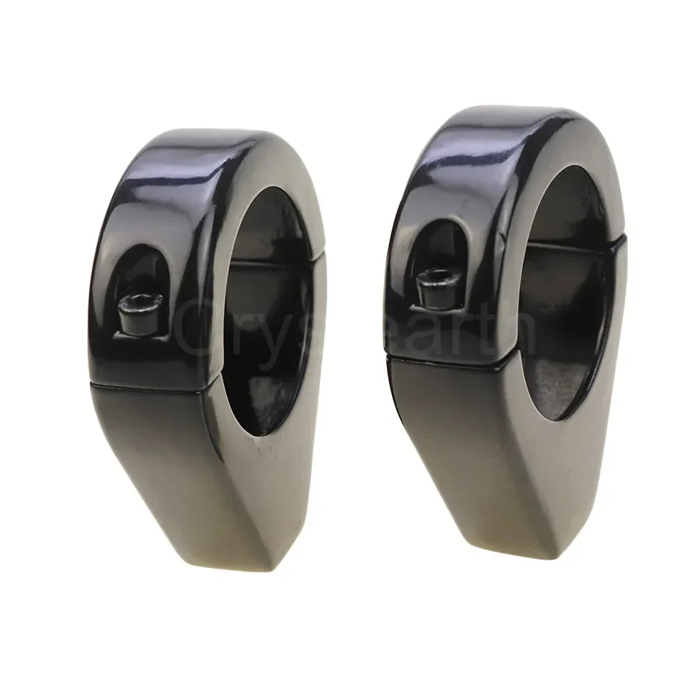 Colliers de fourche pour clignotants pour Harley Sportster Dyna Softail - vue 4