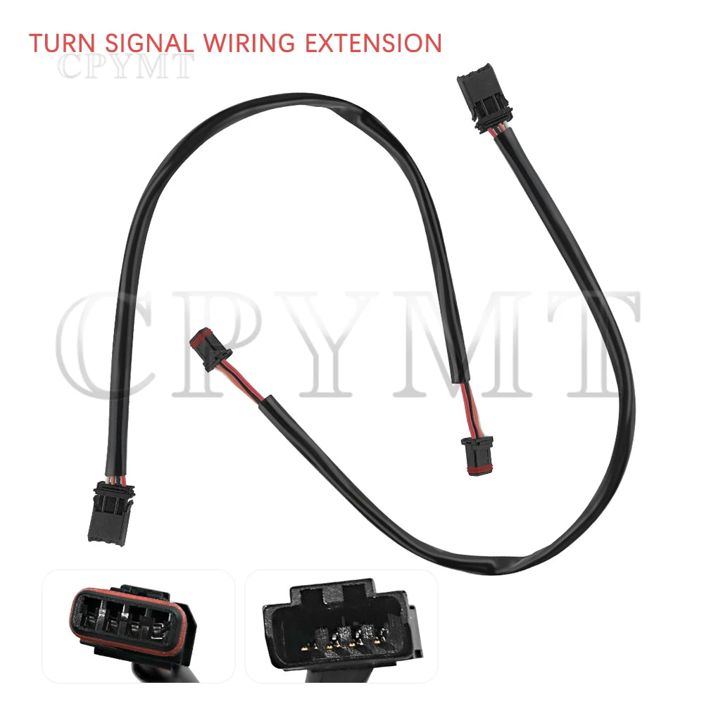 Faisceau électrique d'extension 40cm Plug & Play pour contacteurs, clignotants et accélérateur électronique - Harley-Davidson Touring, Dyna, Softail, Sportster – photo 4/6