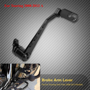 Levier de frein arrière (brake arm) en aluminium - Harley Touring Road King, Street Glide, Electra Glide, Ultra Limited, Trike 2008-2025 – photo 13/14