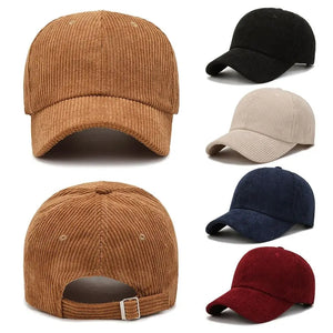 Casquette baseball velours côtelé - vue - vue 1