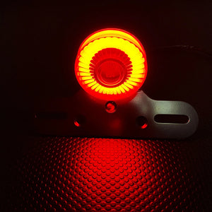 Feu arrière stop LED rond pour Harley Sportster - vue 3