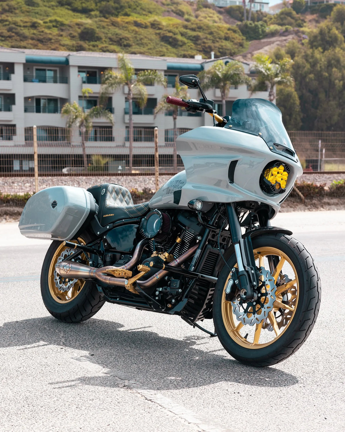 Kit de Support de Carénage Discret (Fairing Support Mount) - Harley-Davidson Softail Low Rider ST / El Diablo 2020-2024 – photo 3/8