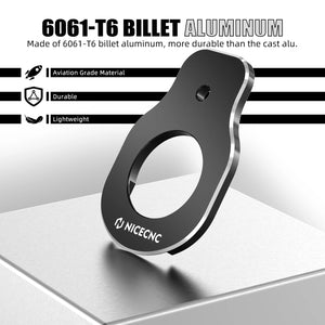 Support de Déport du Contacteur d'Allumage CNC pour Harley Street Glide, Road King, Electra Glide – photo 5/10
