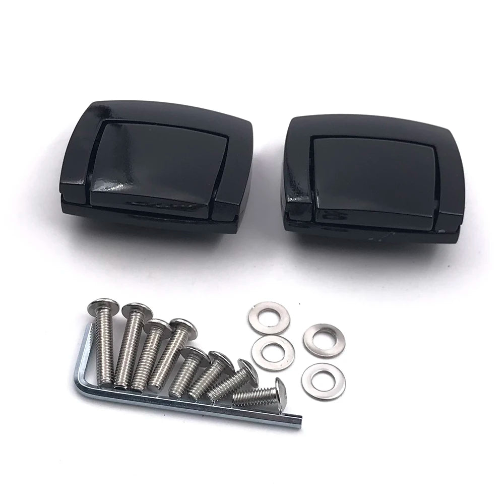 Serrures de Top Case Chromées pour Harley Touring 1980-2013 – photo 5/6