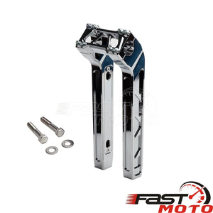Risers de guidon noirs en aluminium pour moto Harley-Davidson - vue 19