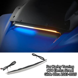 Feux LED de Ventilation Centrale de Pare-Brise (Batwing) - Harley-Davidson Street Glide, Electra Glide, Ultra Limited 2023-2025 – photo 1/7