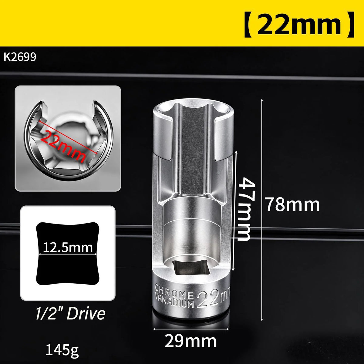 Douille fendue pour Harley - vue 11