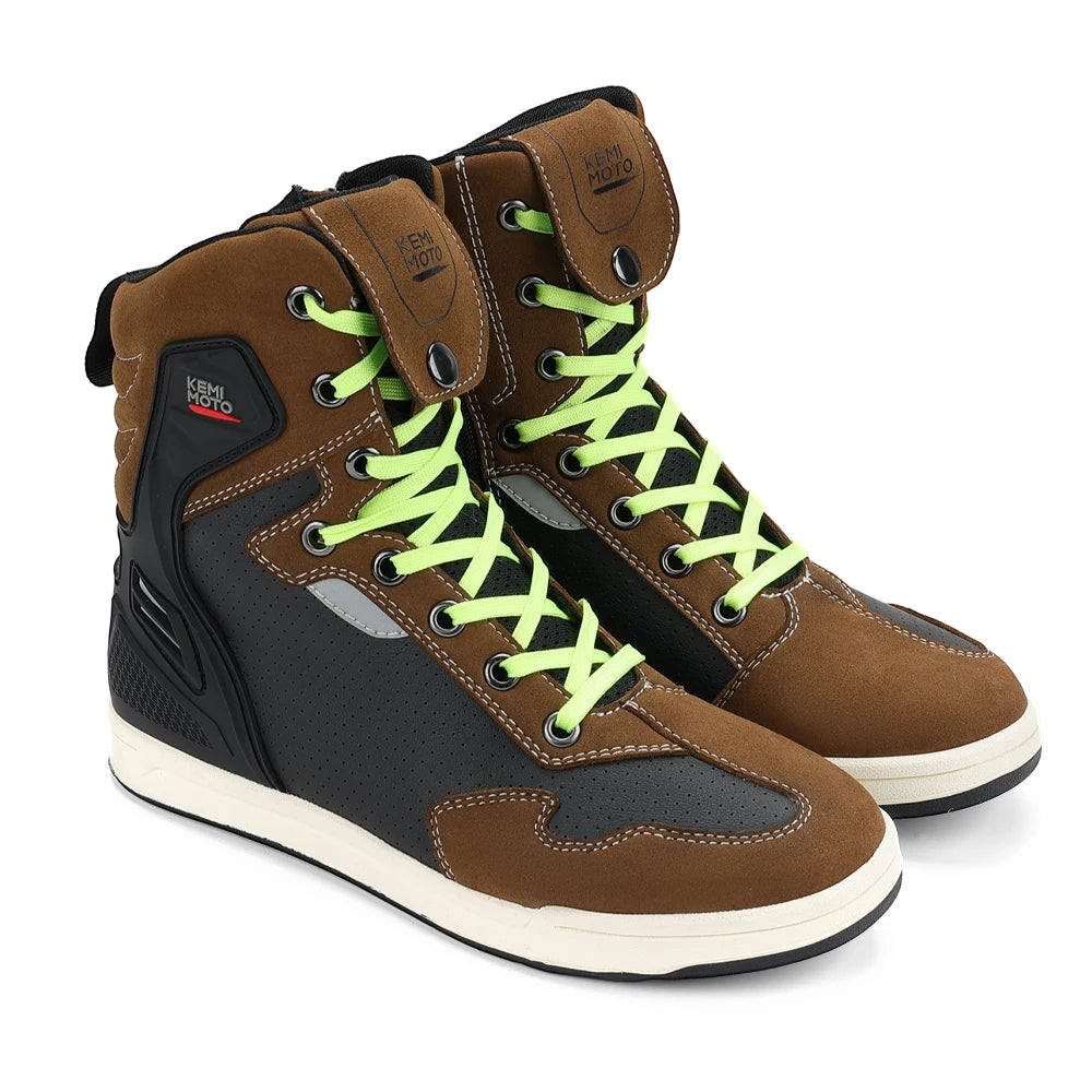 Chaussures moto avec protège-cheville - vue 10