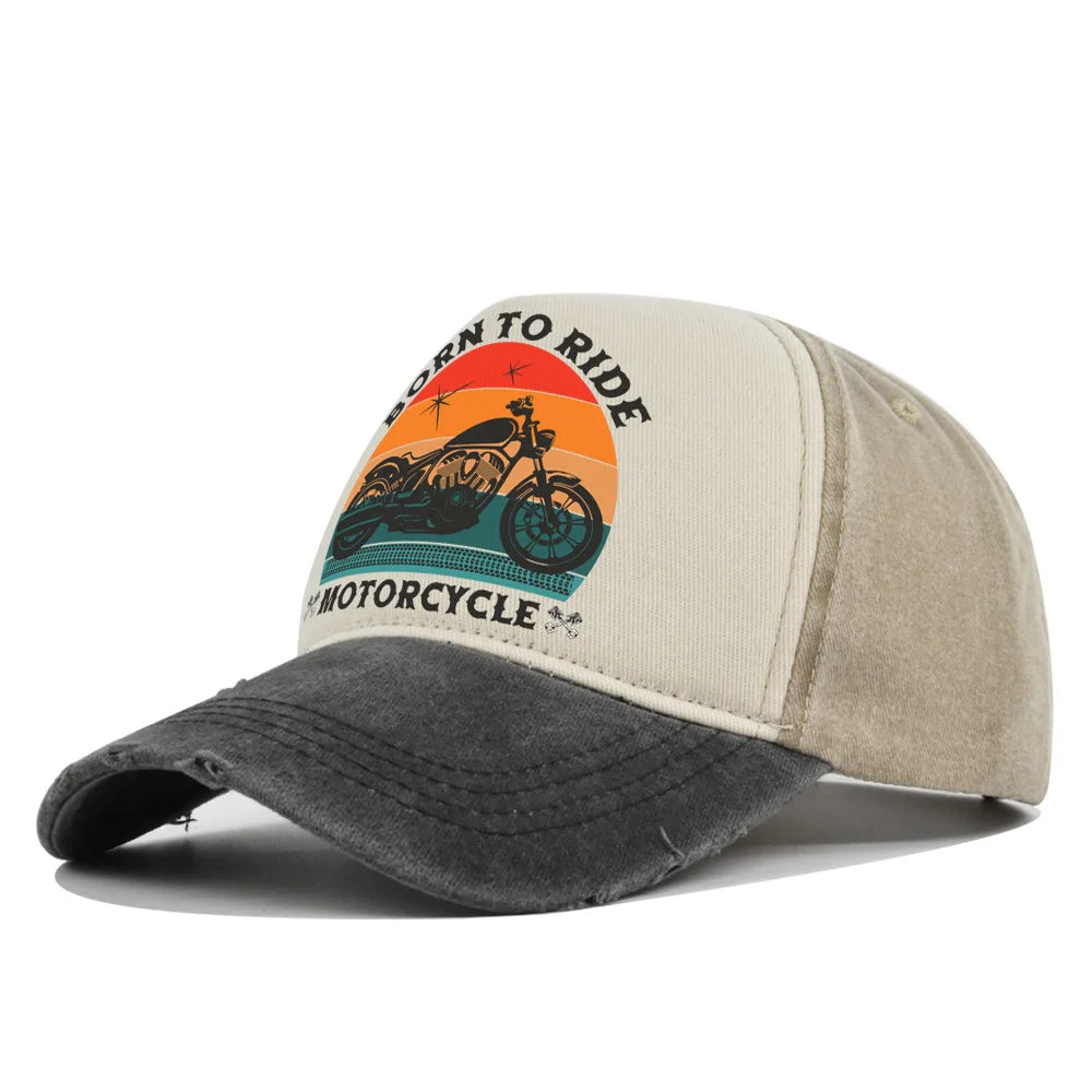 Casquette baseball rétro délavée - vue - vue 4