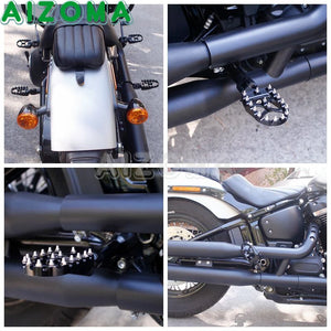 Repose-pieds / repose-pieds passager pour Harley-Davidson Softail Street Bob FXBB FXBR FLSL FLFB FXFB 18-up – photo 5/9