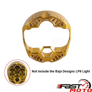 Cache de protection orange pour phare additionnel Baja Designs LP6 Pro - vue 12