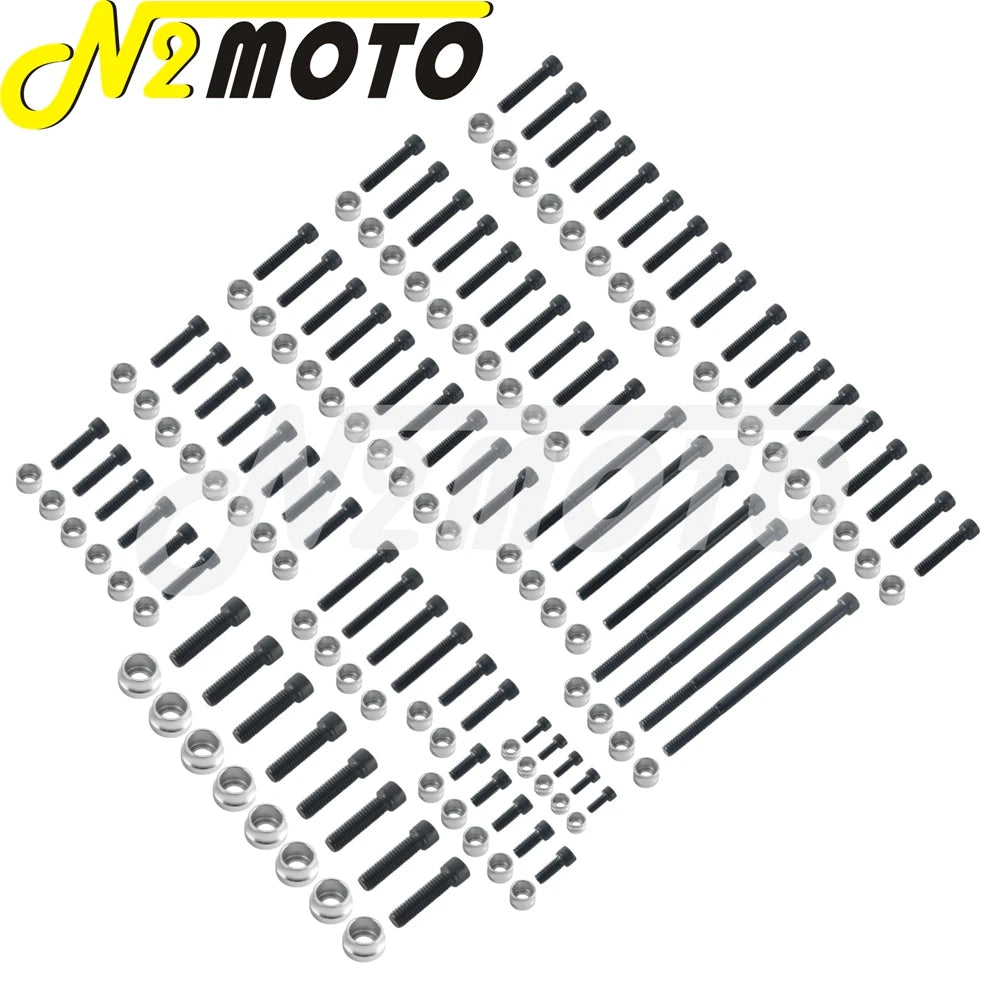 Kit de boulons et caches colorés pour moteur Harley M8 - vue 9