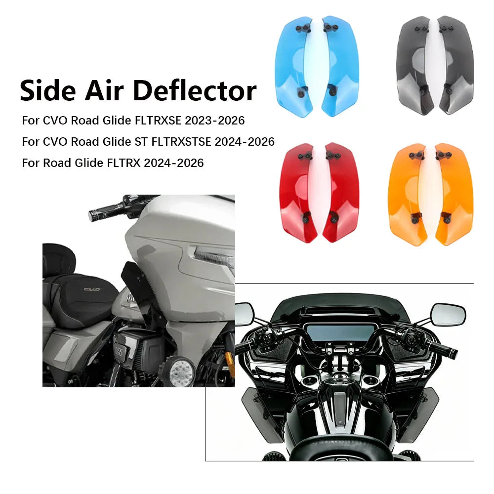 Déflecteur d'air latéral de carénage coloré - Harley-Davidson CVO Road Glide 2023-2026 – photo 2/15