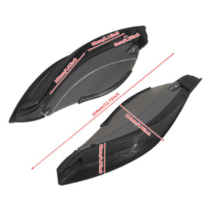 Ailerons déflecteurs d'air réglables pour carénage batwing - Harley-Davidson Touring Electra Glide, Street Glide, Tri Glide 2014 et plus – photo 6/10