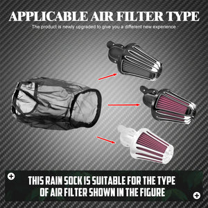 Housse de Protection Imperméable pour Filtre à Air (Rain Sock) - Harley-Davidson (Tous Modèles, selon Filtre 114/117) – photo 7/13
