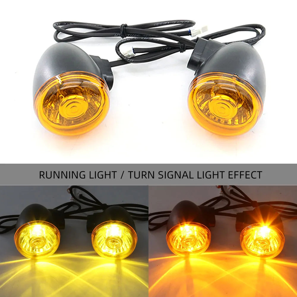 Clignotant avant LED fumé monté sur une Harley-Davidson Nightster - vue 8