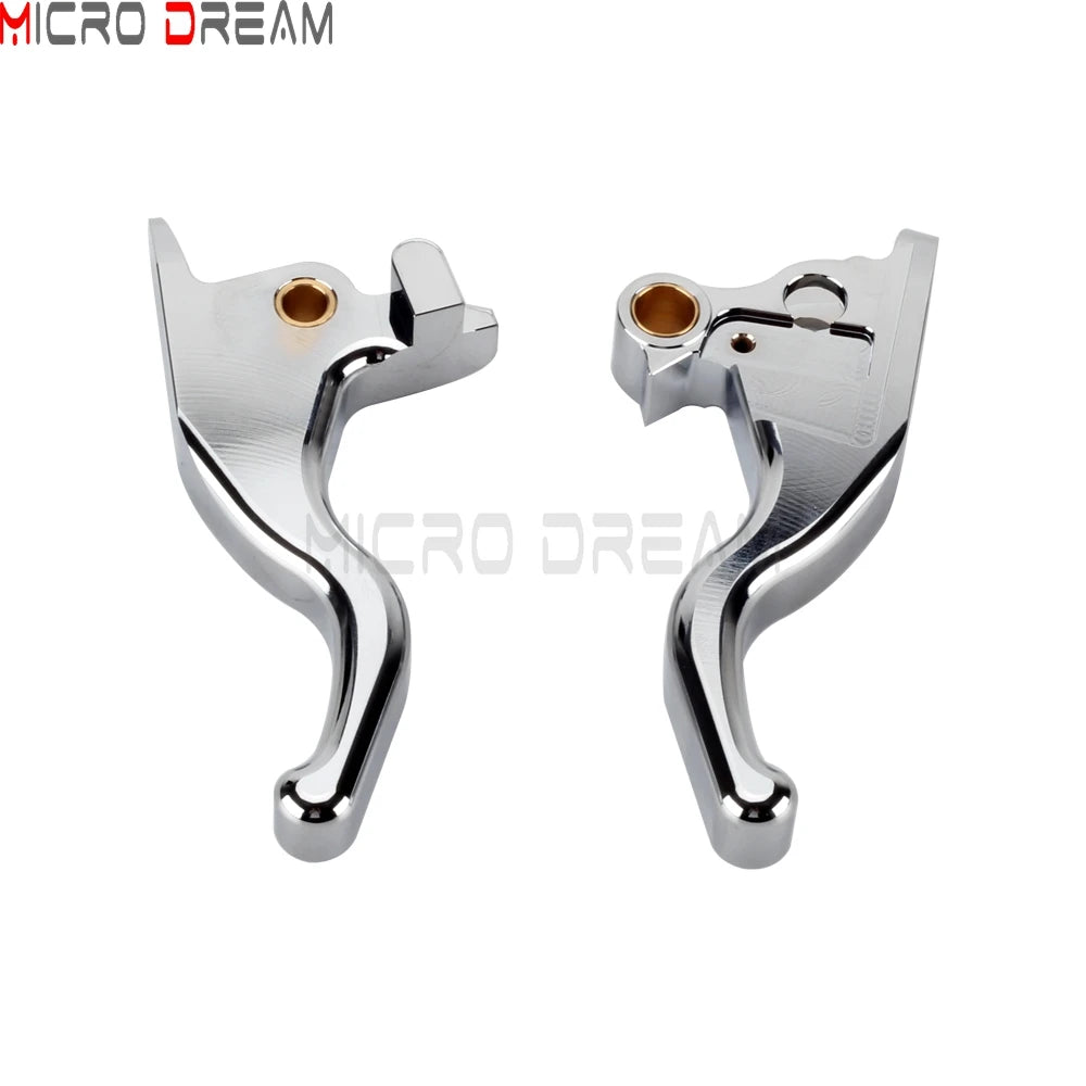 Leviers de frein et d'embrayage courts pour Harley Softail 2015-2024 - vue 10