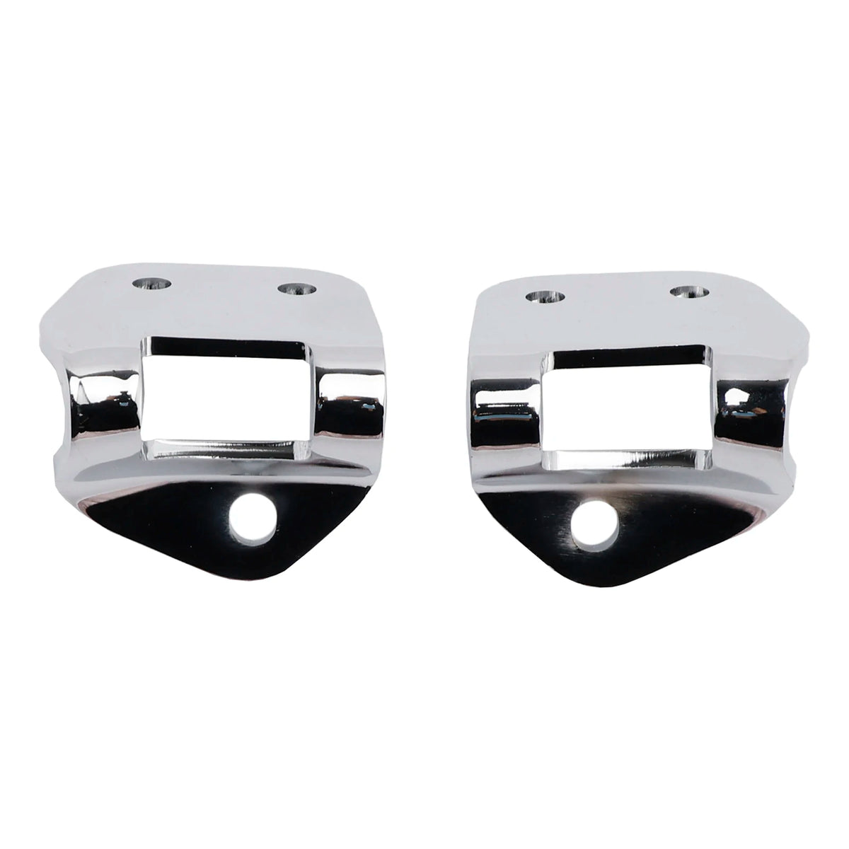 Porte-bagages chromé pour dossier sissy bar Harley Softail - vue 5