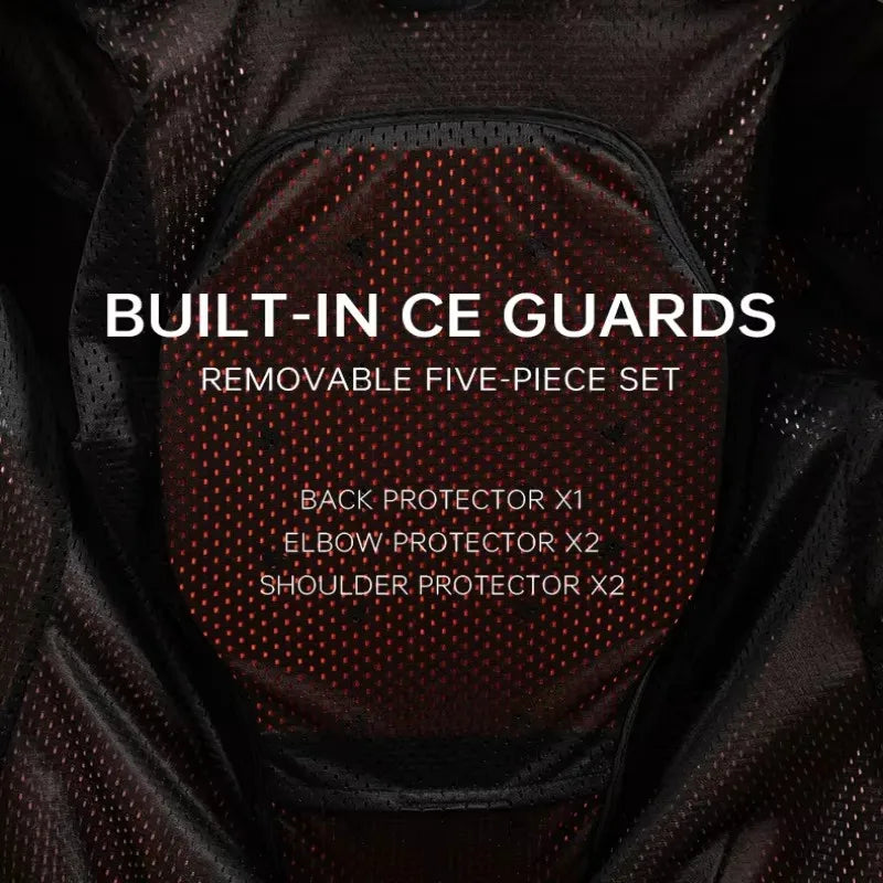 Blouson moto femme mesh respirant avec protections - vue - vue 5