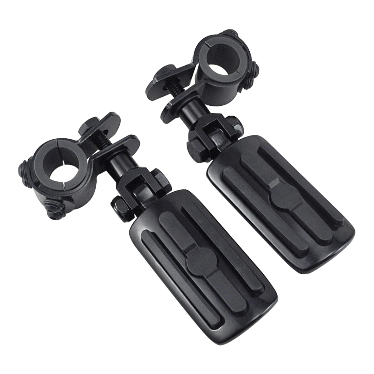 Repose-pieds highway universels à clamp pour tube de cadre 25/30/32 mm, compatibles Harley-Davidson, Honda, Yamaha et Kawasaki – photo 2/11