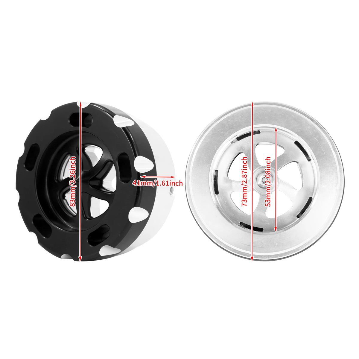 Silencieux d'échappement noir réglable pour moto Harley-Davidson Sportster - vue 6