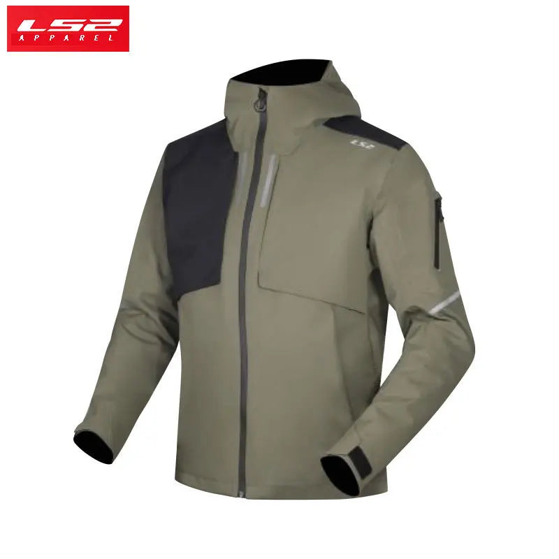 Blouson moto LS2 MJCS210 noir - vue de face - vue 5