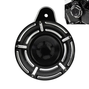 Klaxon avec cache aluminium pour Harley Big Twin - vue 3