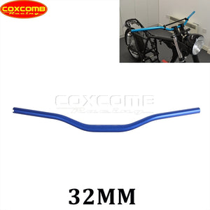 Guidon club aluminium pour Harley Softail Dyna Sportster - vue 7