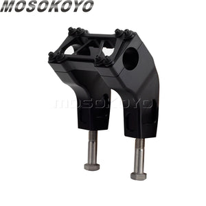Risers de guidon 1-1/4 pour Harley Dyna Softail Sportster - vue 23