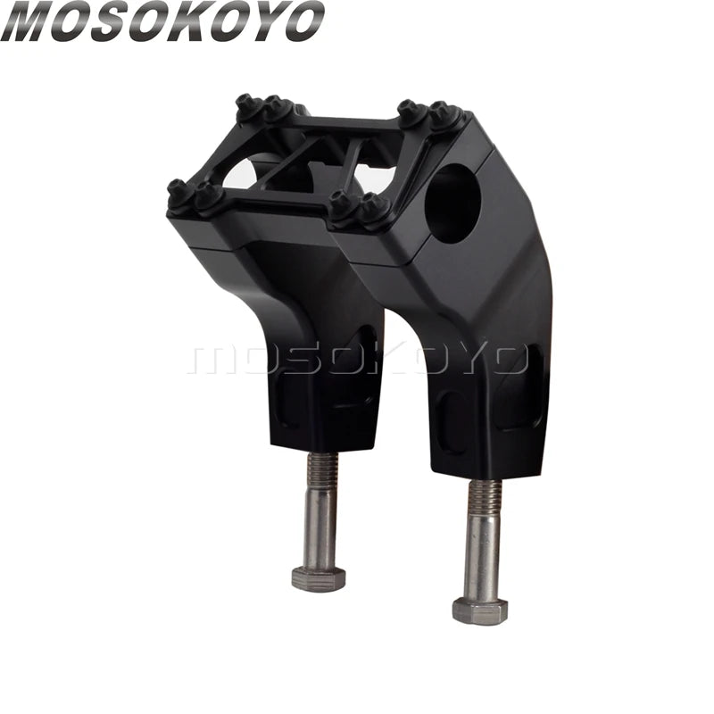 Risers de guidon 1-1/4 pour Harley Dyna Softail Sportster - vue 23
