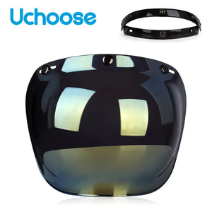Visière bulle fumée relevable pour casque de moto - vue 25