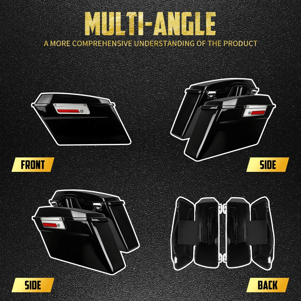 Kit de Caches Fourche Avant (Supérieurs et Inférieurs) - Harley-Davidson Softail Breakout 2018-2025 – photo 3/8
