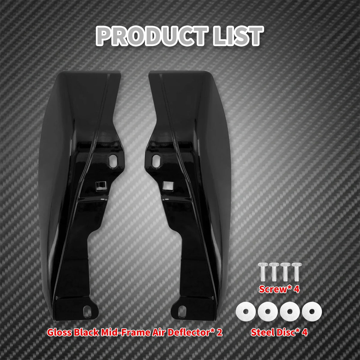 Anneaux de Finition Type Visière pour Clignotants Plats (2 pièces) - Harley-Davidson Touring, Softail FL, Road King – photo 10/15