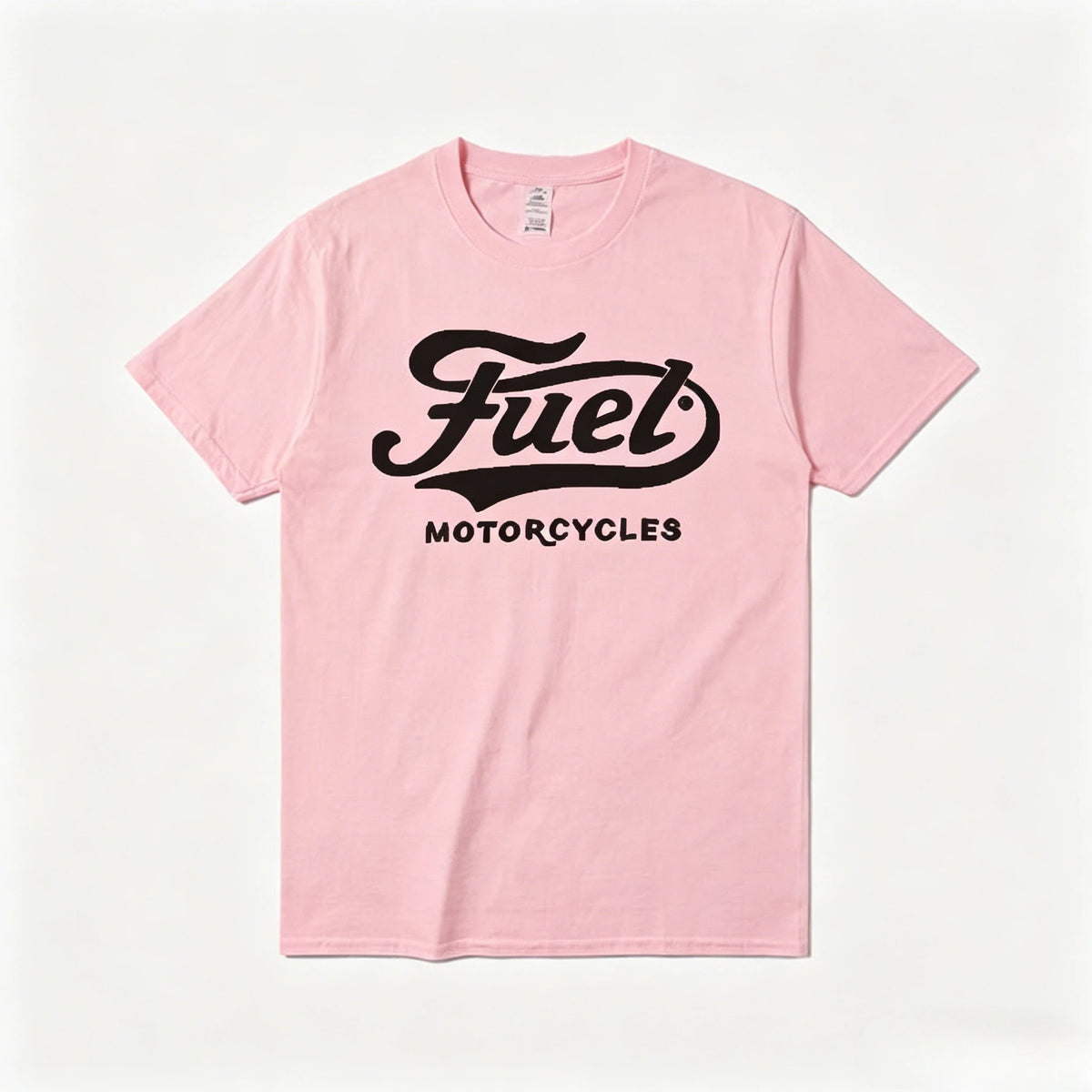 T-shirt Coton Imprimé Étiquette Essence Moto - vue 3