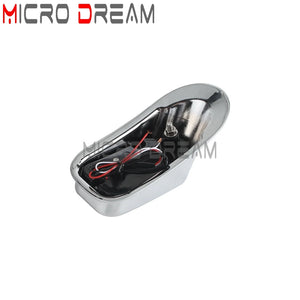 Feu arrière LED rouge style Tombstone fixé sur le garde-boue d'une Harley-Davidson Softail - vue 5