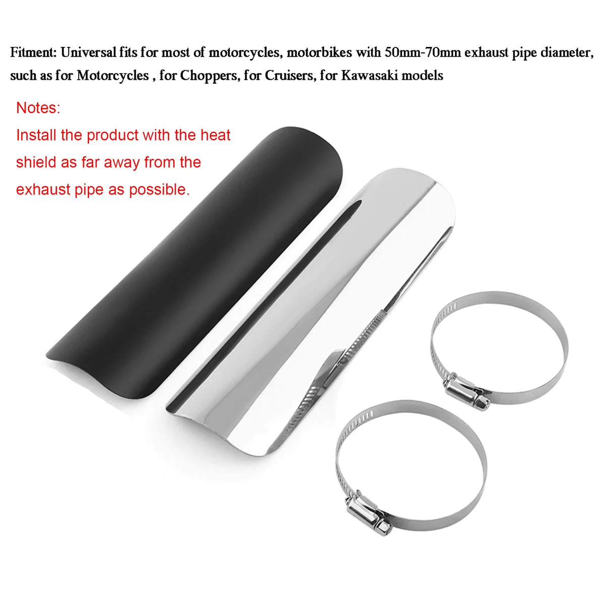 Pare-chaleur universel pour Harley - vue 3