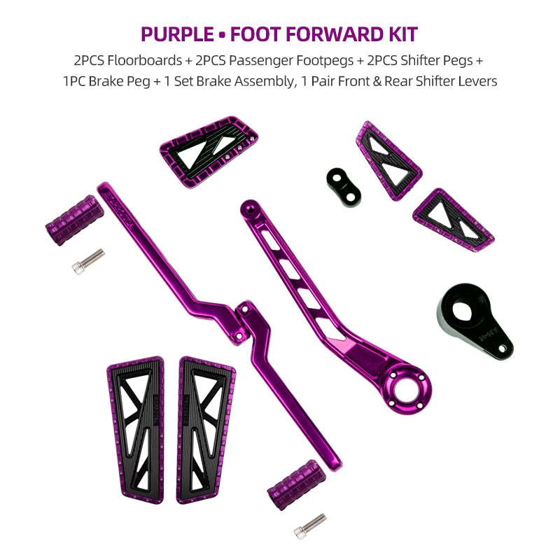 Kit Commandes au Pied CNC pour Harley Touring 2009-2023, 121 CVO, 117 Road/Street Glide – photo 13/31