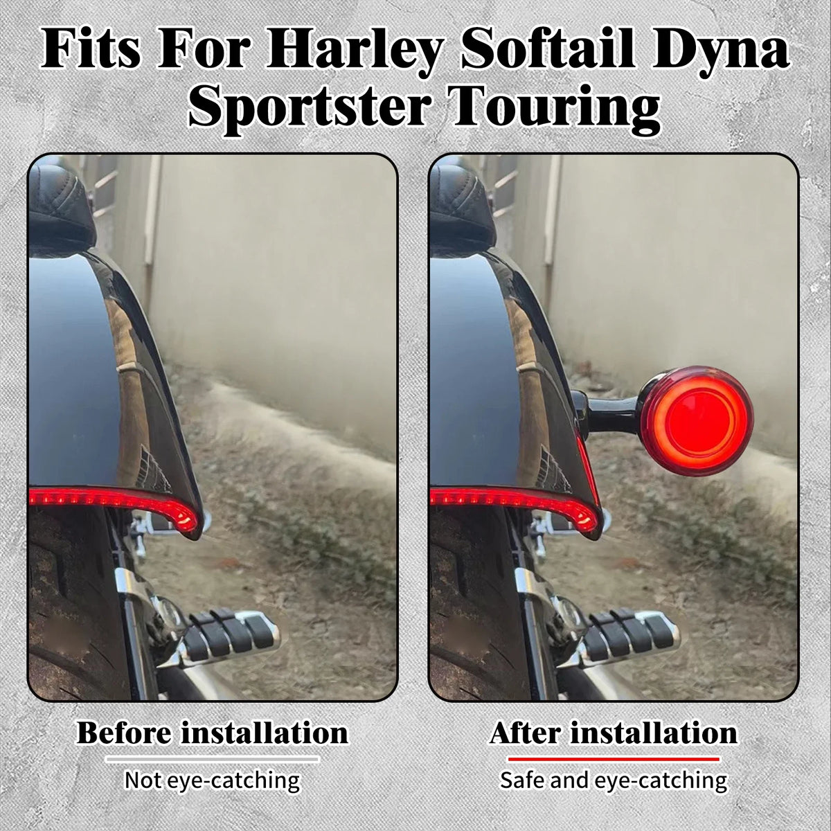 Clignotants LED Type Bullet Connecteur 1157 - Harley-Davidson Touring, Sportster, Softail, Dyna – photo 2/9