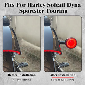 Clignotants LED Type Bullet Connecteur 1157 - Harley-Davidson Touring, Sportster, Softail, Dyna – photo 2/9
