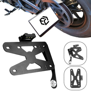 Support de plaque d'immatriculation arrière avec feu LED pour Harley Sportster S RH1250 - vue 1