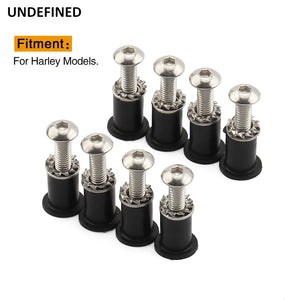 Kit vis de nacelle de phare pour Harley Touring - vue 3