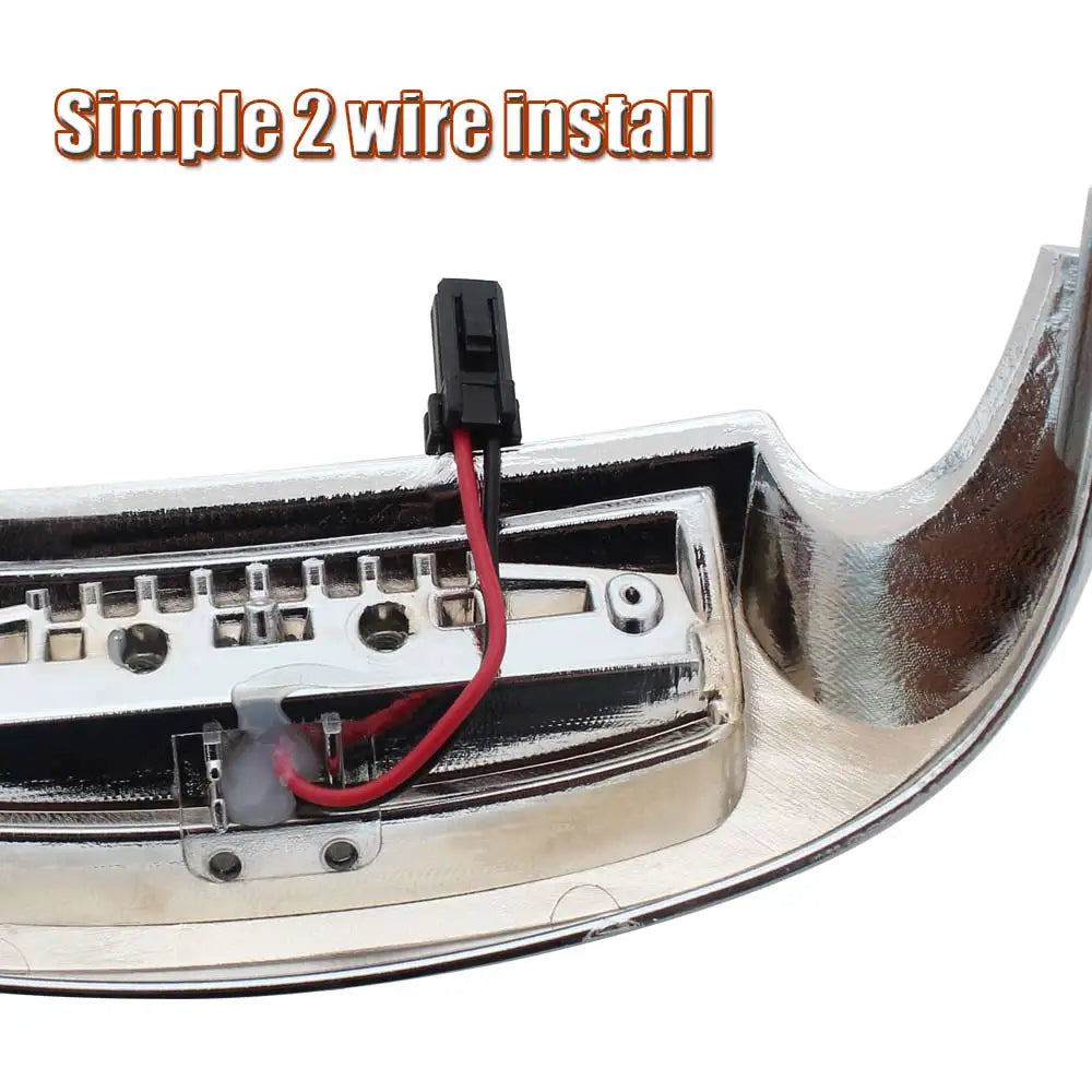 Feu LED de bout de garde-boue avant pour Harley Touring - vue 3