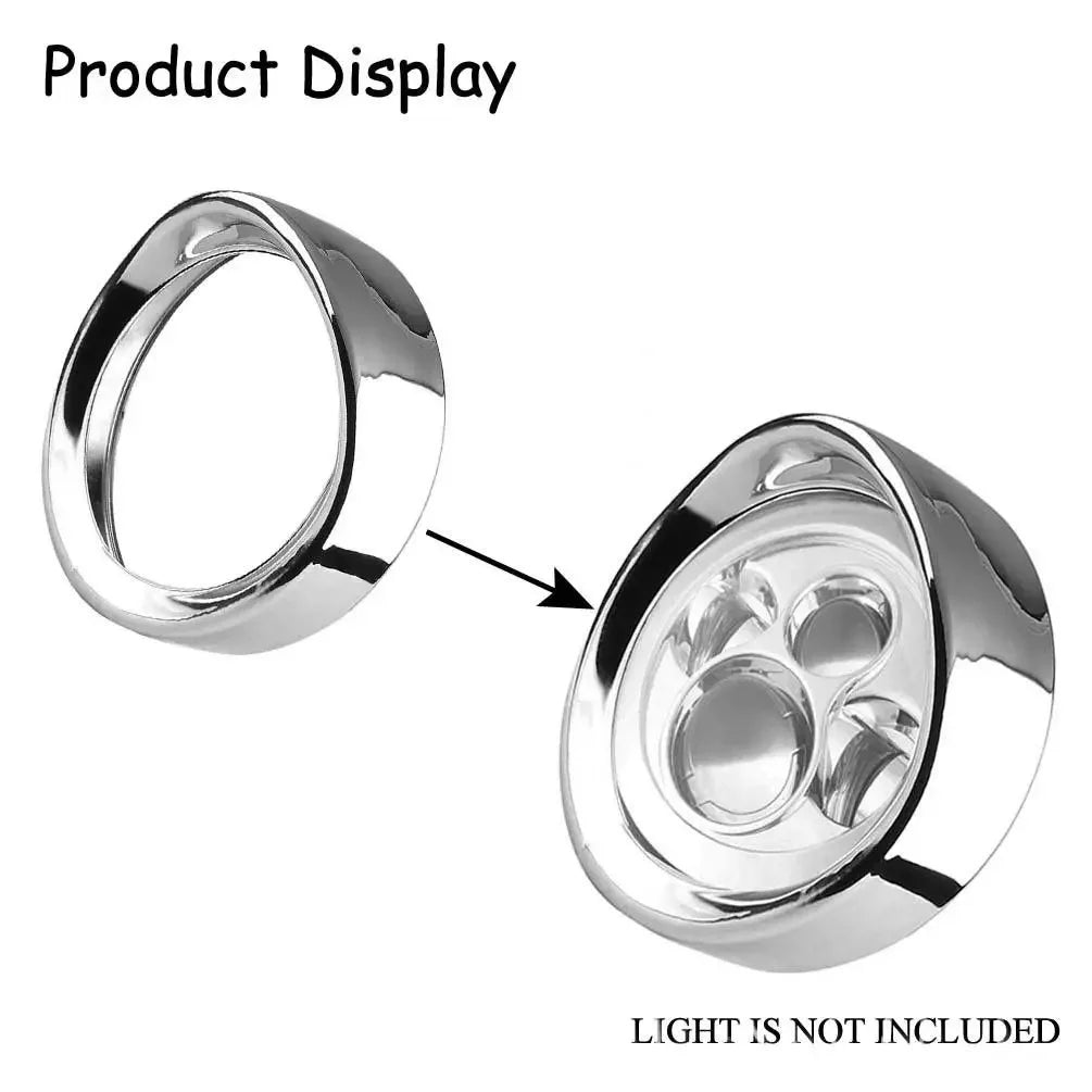 Cerclage visière de phare pour Harley Touring - vue 6