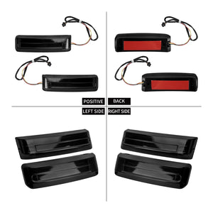 Feux LED Latéraux de Sacoches avec Clignotant et Stop - Harley-Davidson Touring 2023-2024 et plus récent – photo 4/6